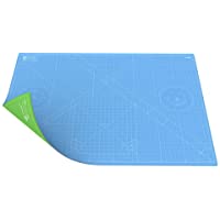 ANSIO Alfombrilla guía- PVC- Azul cielo-verde lima- A0